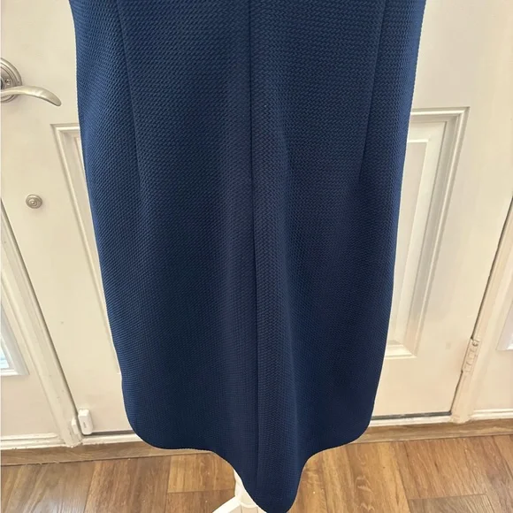 Vince Camuto Navy Sheath Dress 12 - Picture 6 of 8